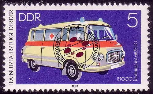2744 Automobile 5 Pf Ambulance O