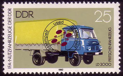 2747 Automobile 25 Pf Pritchen Vehicle O