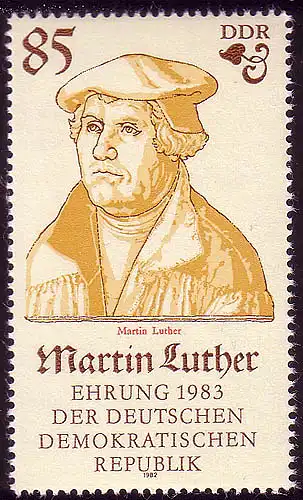 2757 Martin Luther 85 Pf Reformator **