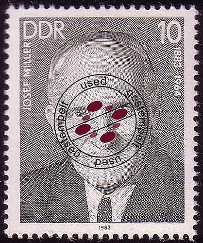 2767 Personnalités Mouvement ouvrier 1983 Miller O