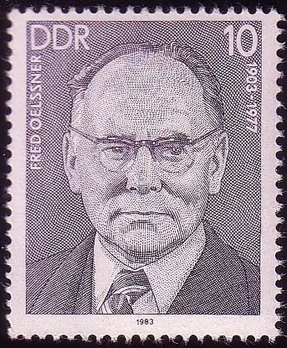 2768 Personnalités Mouvement ouvrier 1983 Oelssner **