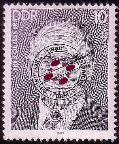 2768 Personnalités Mouvement ouvrier 1983 Oelss O