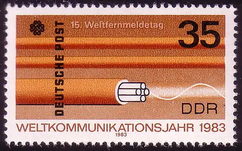 2773 Weltkommunikationsjahr 35 Pf **