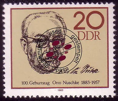 2774 Otto Nuschke O