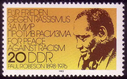 2781 Paul Robeson **..