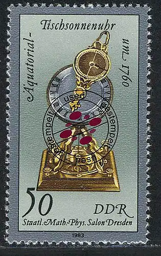 2800 Cadrans de sable et de soleil 50 Pf O