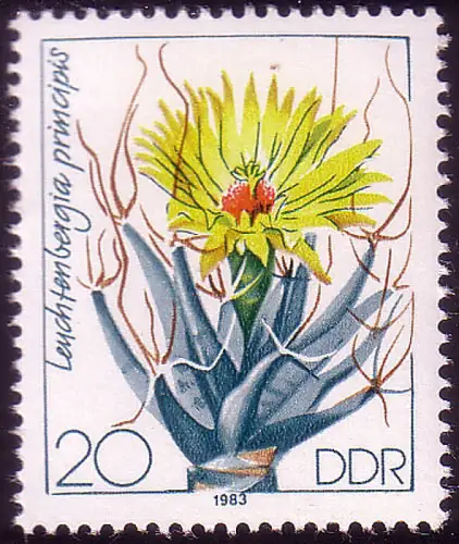 2804 Kakteen 1983 20 Pf, postfrisch **