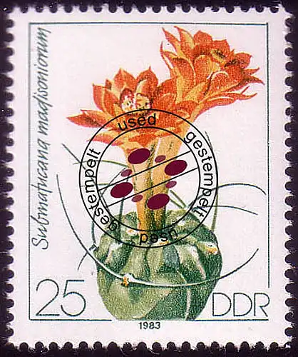 2805 cactus 1983 25 pf O cacheté