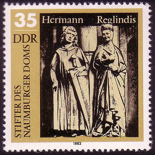 2810 Naumburger Dom 35 Pf **