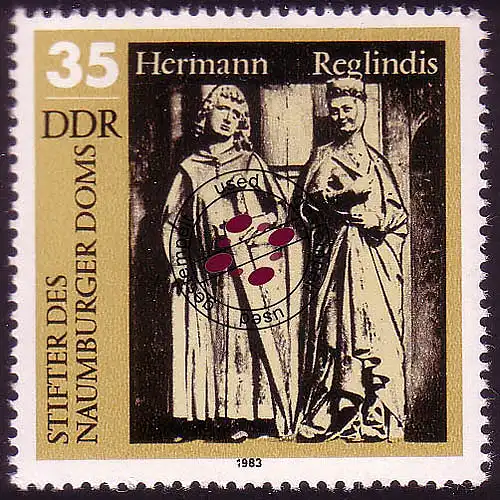 2810 Naumburger Dom 35 Pf O