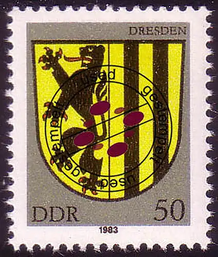 2819 Armoiries de la ville Dresde O