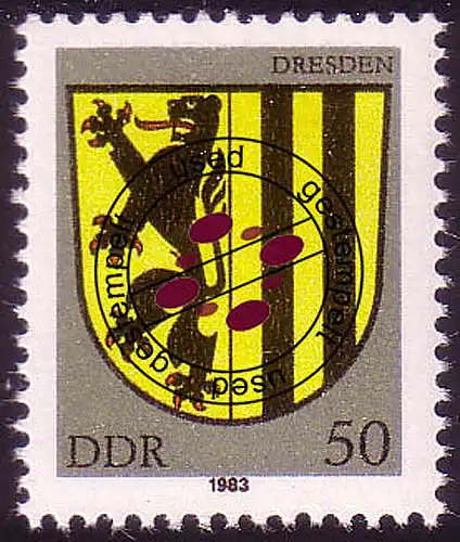 2819 Stadtwappen Dresden O