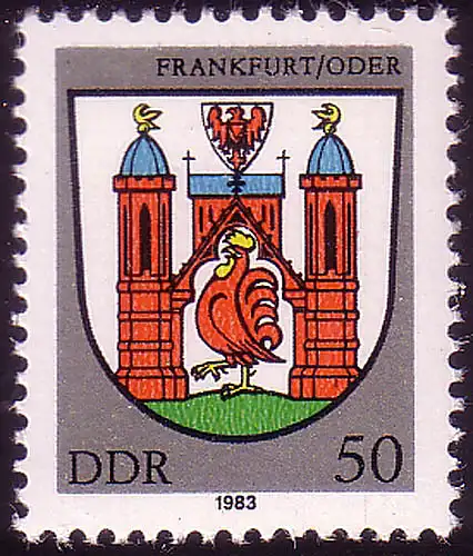 2821 Stadtwappen Frankfurt/Oder **