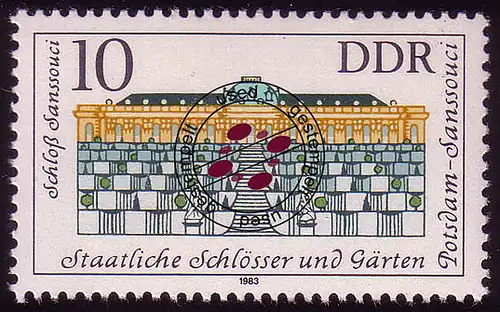 2826 Châteaux et jardins 10 Pf Sanssouci O