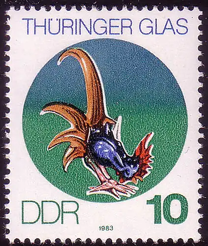 2835 Thüringer Glas 10 Pf **