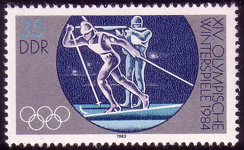 2842 Olympische Winterspiele Sarajevo 35 Pf **