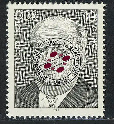 2849 Personnalités Mouvement ouvrier 1984 Ebert O