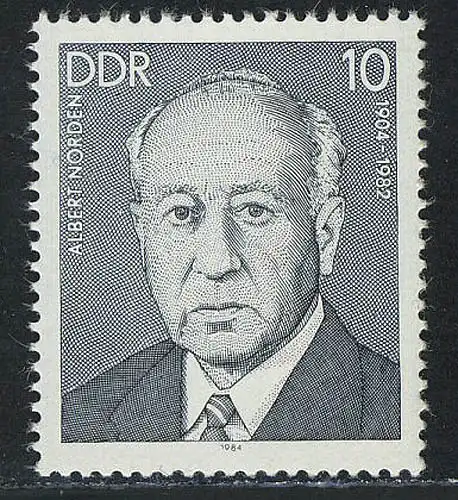 2851 Personnalités Mouvement ouvrier 1984 Nord