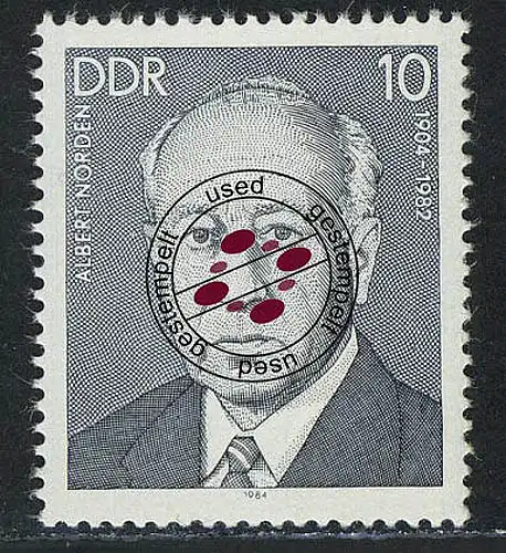 2851 Personnalités Mouvement ouvrier 1984 Nord O