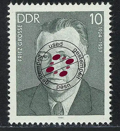 2850 Personnalités Mouvement ouvrier 1984 Grande O