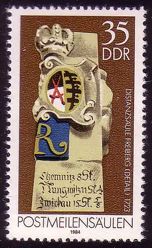 2855 miles de courrier 35 pf **