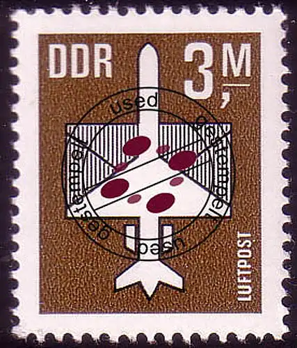 2868 timbre postal 3 M 1984 O.
