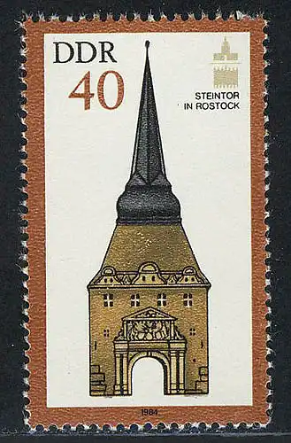 2871 ICOMOS 40 Pf **