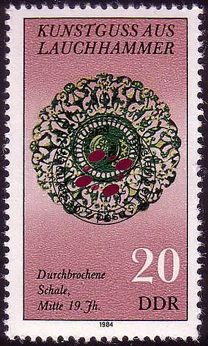 2874 Fondement en marteau-poire 20 Pf O