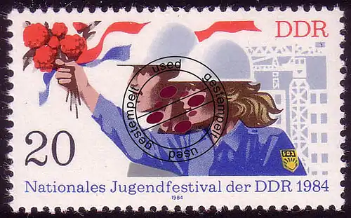 2879 Festival national de la jeunesse 20 Pf O