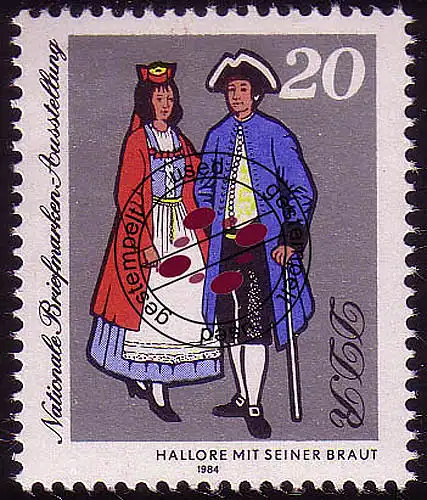 2883 Briefmarkenausstellung 20 Pf O gestempelt