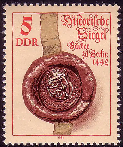 2884 Sceau historique 5 Pf **