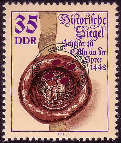 2887 Sceau historique 35 Pf O