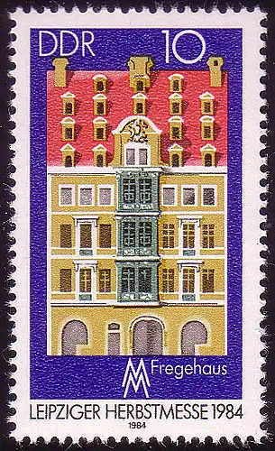 2891 Leipziger Messe d'automne 10 Pf 1984 **