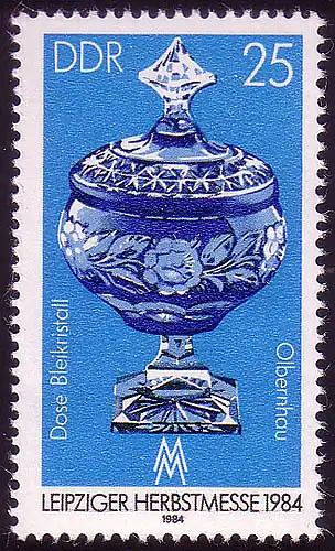 2892 Leipziger Messe d'automne 25 Pf 1984 **