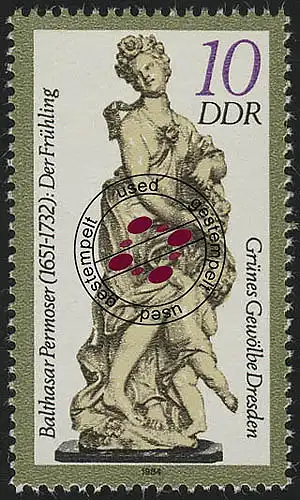 2905 Oeuvres d'art 10 Pf 1984 Le printemps O