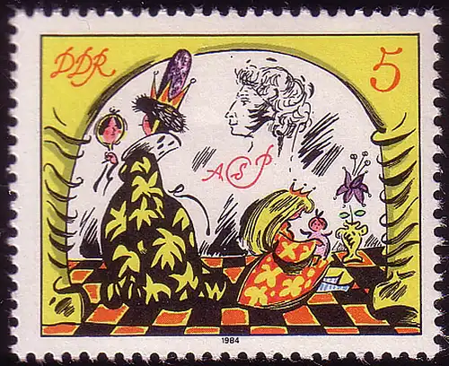 2914 Fêtes - de la fille du tsar morte 5 Pf