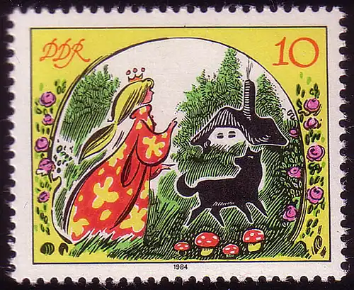 2915 contes de fées - de la fille du tsar morte 10 Pf **