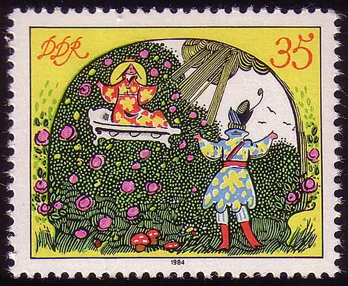 2918 Fêtes - de la fille du tsar morte 35 Pf **