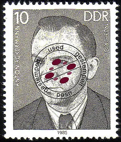 2920 Personnalités Mouvement ouvrier Ackermann O