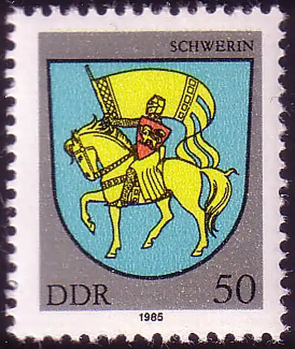 2937 Stadtwappen Schwerin **