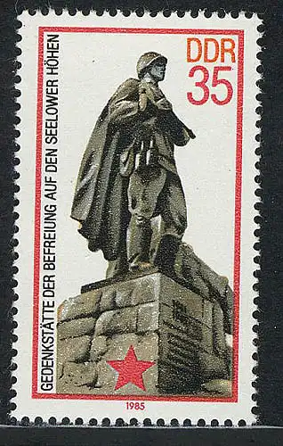 2939 Mémorial et mémorial 35 Pf 1985 **