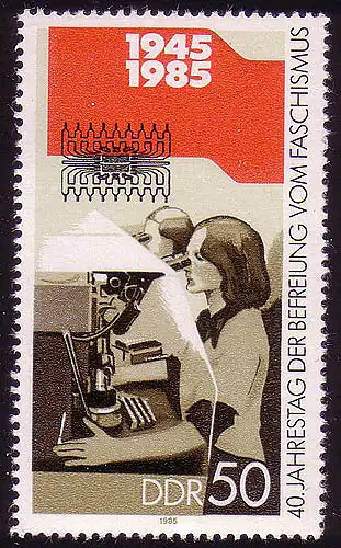 2944 Libération du fascisme 50 Pf **