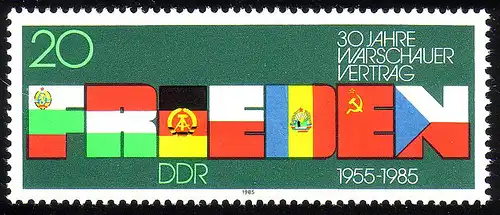 2946 Traité de Varsovie 1985 **..