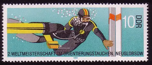 2961 Orientierungstauchen 10 Pf **