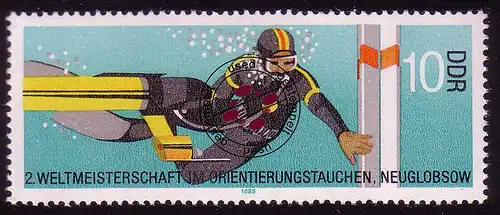 2961 Orientierungstauchen 10 Pf O