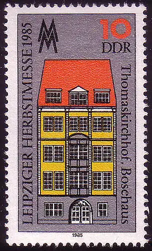 2963 Leipziger Herbstmesse 10 Pf 1985 **