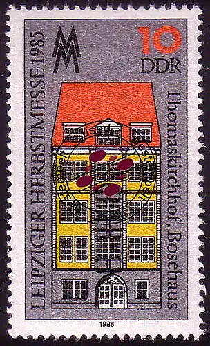 2963 Leipziger Herbstmesse 10 Pf 1985 O