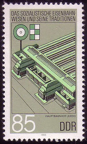 2971 Chemins de fer 85 Pf Gare centrale **