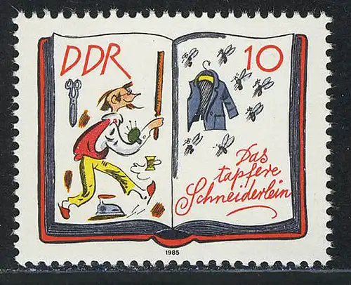 2988 Märchen Brüder Grimm 10 Pf 1985 **