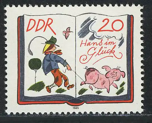 2989 Märchen Brüder Grimm 20 Pf 1985 **